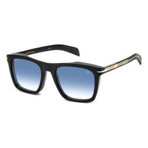 New DAVID BECKHAM Black Square DB 7000/S 807F9 Sunglasses Women